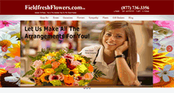 Desktop Screenshot of fieldfreshflowers.com